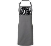 Fabulous Tablier Cuisine Premium Gris Black Sabbath Photo Vintage Gris G