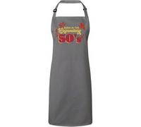 Fabulous Tablier Cuisine Premium Gris Born in the Legendary 50's Gris G