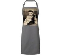 Fabulous Tablier Cuisine Premium Gris Charlie Chaplin How to be a Detective Gris G