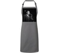 Fabulous Tablier Cuisine Premium Gris Charlie Parker Bird Saxophone Gris G