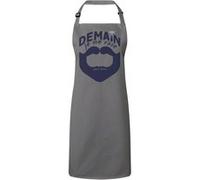 Fabulous Tablier Cuisine Premium Gris Demain je me rase (peut-être) Gris G