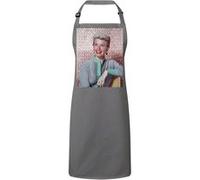 Fabulous Tablier Cuisine Premium Gris Doris Day Actrice 2 Gris G
