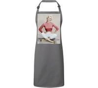 Fabulous Tablier Cuisine Premium Gris Doris Day Actrice 5 Gris G