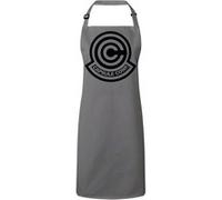 Fabulous Tablier Cuisine Premium Gris Dragon Ball Capsule Corp Logo Gris G