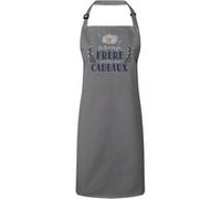 Fabulous Tablier Cuisine Premium Gris Échange Frère contre cadeaux Gris G