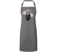 Fabulous Tablier Cuisine Premium Gris Elephant de Wall Street Gris G