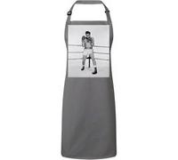 Fabulous Tablier Cuisine Premium Gris Elvis Presley Chanteur 12 Gris G