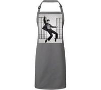Fabulous Tablier Cuisine Premium Gris Elvis Presley Chanteur 2 Gris G
