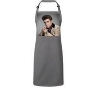 Fabulous Tablier Cuisine Premium Gris Elvis Presley Chanteur 4 Gris G