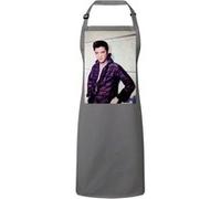 Fabulous Tablier Cuisine Premium Gris Elvis Presley Chanteur 6 Gris G