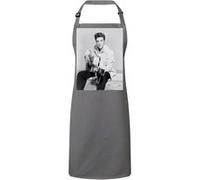 Fabulous Tablier Cuisine Premium Gris Elvis Presley Chanteur 7 Gris G