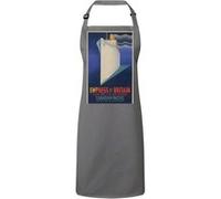 Fabulous Tablier Cuisine Premium Gris Empress Of Britain Paquebot Art Deco Gris G