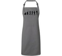 Fabulous Tablier Cuisine Premium Gris Evolution Flute Traversière Gris G