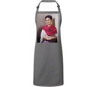Fabulous Tablier Cuisine Premium Gris Frida Kahlo Artiste 2 Gris G