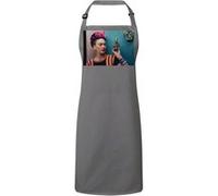 Fabulous Tablier Cuisine Premium Gris Frida Kahlo Artiste 3 Gris G