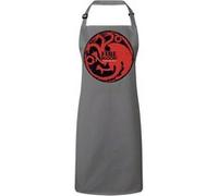 Fabulous Tablier Cuisine Premium Gris Game Of Thrones House Targaryen Fire And Blood Gris G