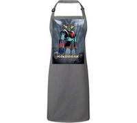 Fabulous Tablier Cuisine Premium Gris Goldorak Go Nagai Robot Manga Gris G
