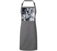 Fabulous Tablier Cuisine Premium Gris Jacques et Bernadette Chirac Gris G