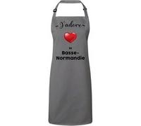 Fabulous Tablier Cuisine Premium Gris J'adore La Basse Normandie Region Caen Gris G