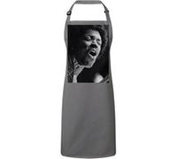 Fabulous Tablier Cuisine Premium Gris Jimi Hendrix 70's Solo de Guitare Gris G