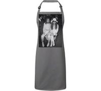 Fabulous Tablier Cuisine Premium Gris John Lennon Yoko Ono Star Gris G