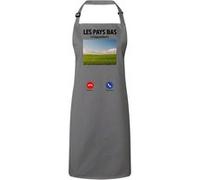 Fabulous Tablier Cuisine Premium Gris Les Pays-Bas M'Appellent Paysage Gris G