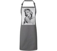 Fabulous Tablier Cuisine Premium Gris Marilyn Monroe Actrice 15 Gris G