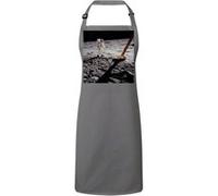 Fabulous Tablier Cuisine Premium Gris Neil Armstrong Premier Pas Sur La Lune Astronaute Gris G