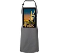 Fabulous Tablier Cuisine Premium Gris Paris Obelisque Affiche Poster Vintage Gris G