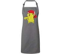 Fabulous Tablier Cuisine Premium Gris Pokemon Pikachu Casquette Sacha Gris G