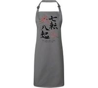 Fabulous Tablier Cuisine Premium Gris Proverbe Fall Down 7 times Gris G