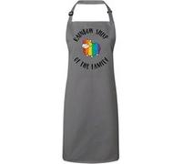 Fabulous Tablier Cuisine Premium Gris Rainbow Sheep of the Family Gris G