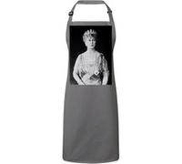 Fabulous Tablier Cuisine Premium Gris Reine Elizabeth Jeune Angleterre Gris G