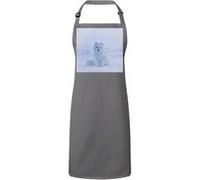 Fabulous Tablier Cuisine Premium Gris Renard Polaire Neige Blanc Gris G