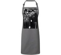 Fabulous Tablier Cuisine Premium Gris Run DMC Vintage Photo 80's Gris G