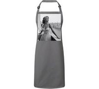 Fabulous Tablier Cuisine Premium Gris Sophia Loren Actrice 5 Gris G