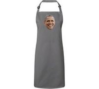 Fabulous Tablier Cuisine Premium Gris Tete Barack Obama Politicien Gris G