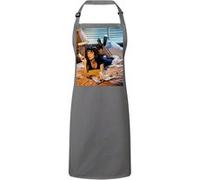 Fabulous Tablier Cuisine Premium Gris Uma Thurman Pulp Fiction Cigarette Gris G