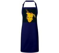Fabulous Tablier Cuisine Premium Navy Andy Warhol Autoportrait Pop Art 1986 Navy G