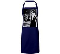 Fabulous Tablier Cuisine Premium Navy Audrey Hepburn Hollywood Navy G