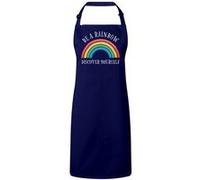 Fabulous Tablier Cuisine Premium Navy Be a Rainbow Discover Yourself Navy G
