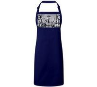 Fabulous Tablier Cuisine Premium Navy Charlie Chaplin Dictateur Navy G