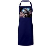 Fabulous Tablier Cuisine Premium Navy Delorean Dmc-12 Retour Vers Le Futur Miroir Navy G