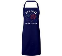 Fabulous Tablier Cuisine Premium Navy Diverse as the Universe Navy G