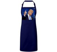Fabulous Tablier Cuisine Premium Navy Donald Trump President Usa Doigt Levé Navy G