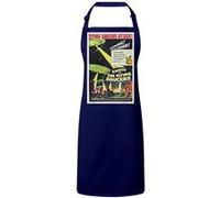 Fabulous Tablier Cuisine Premium Navy Earth vs the Flying Saucers Cinéma Vintage 1 Navy G
