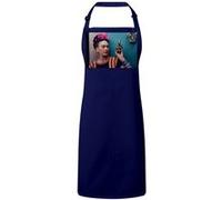 Fabulous Tablier Cuisine Premium Navy Frida Kahlo Artiste 3 Navy G