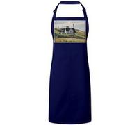 Fabulous Tablier Cuisine Premium Navy Hill And Houses Edward Hopper Navy G