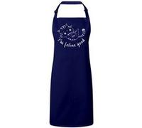 Fabulous Tablier Cuisine Premium Navy I'm Feline Good Navy G