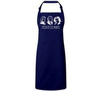 Fabulous Tablier Cuisine Premium Navy J'écoute les morts Bach Mozart Beethoven Navy G